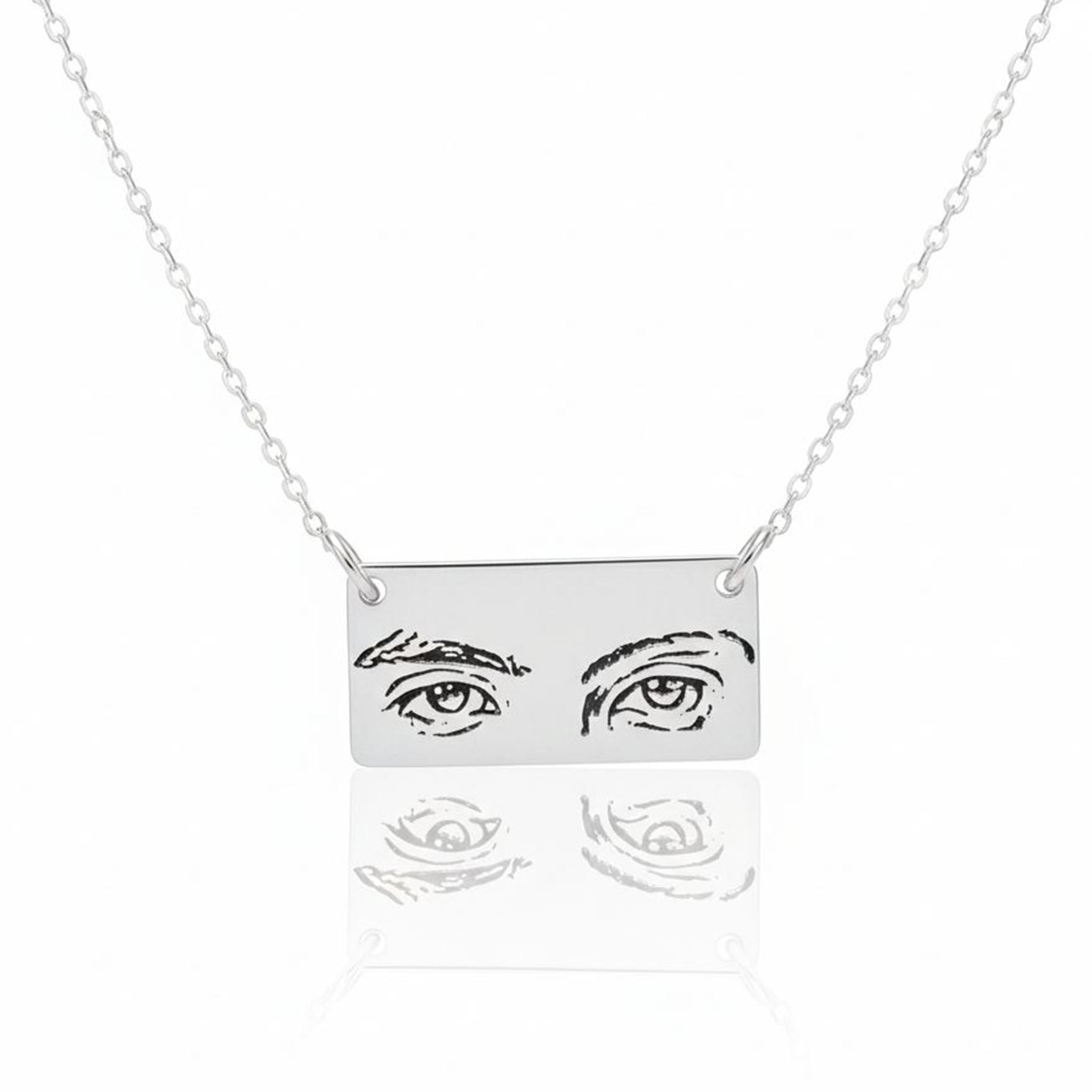 Photo Engraved Necklaces