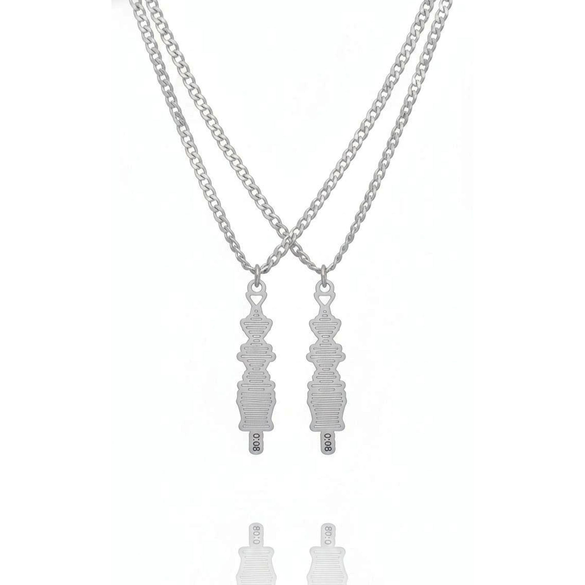 Couples Necklaces (Music Code)