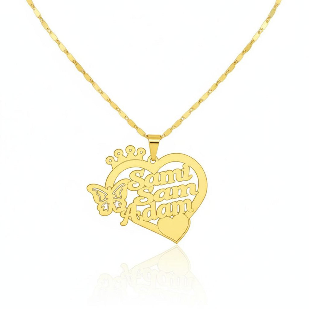 Double Name Necklace