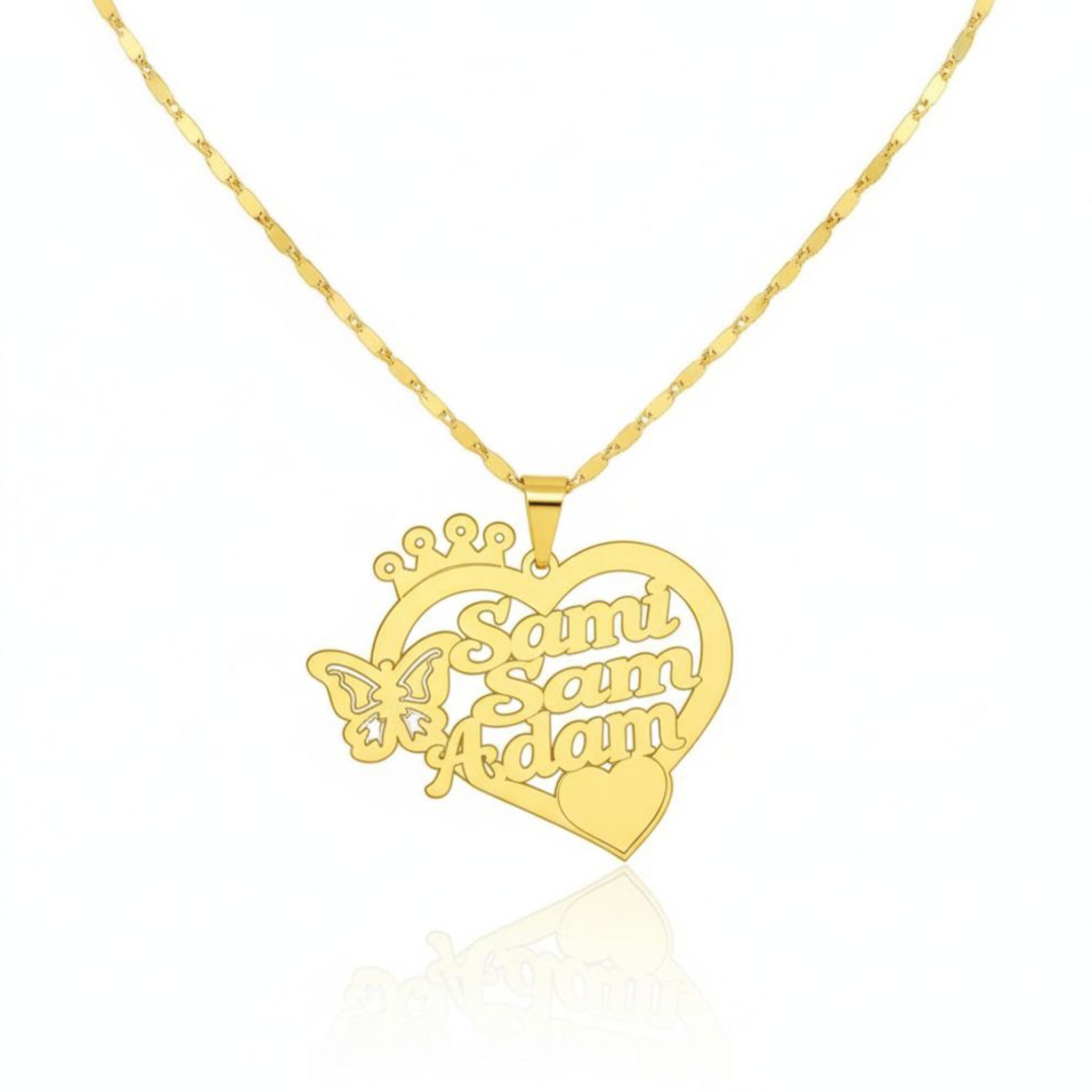 Double Name Necklace