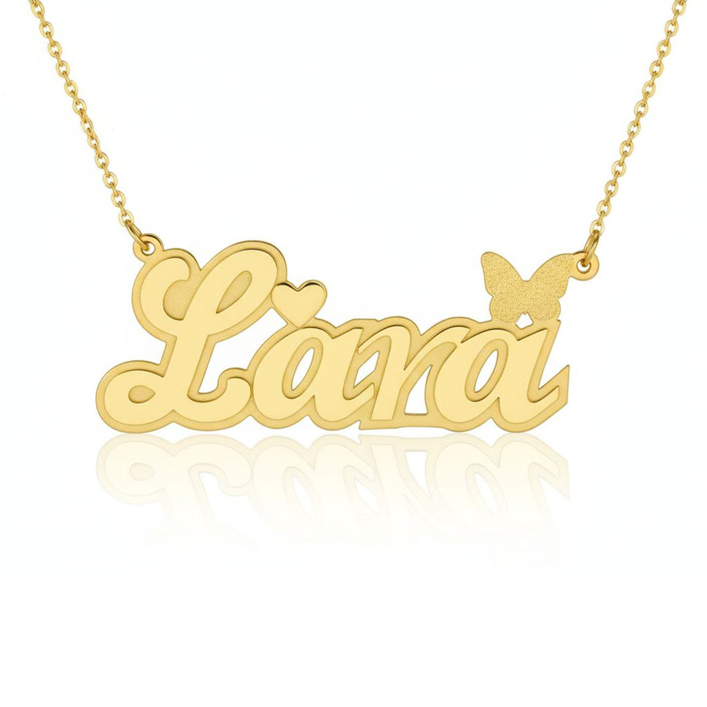 Single Name Necklace