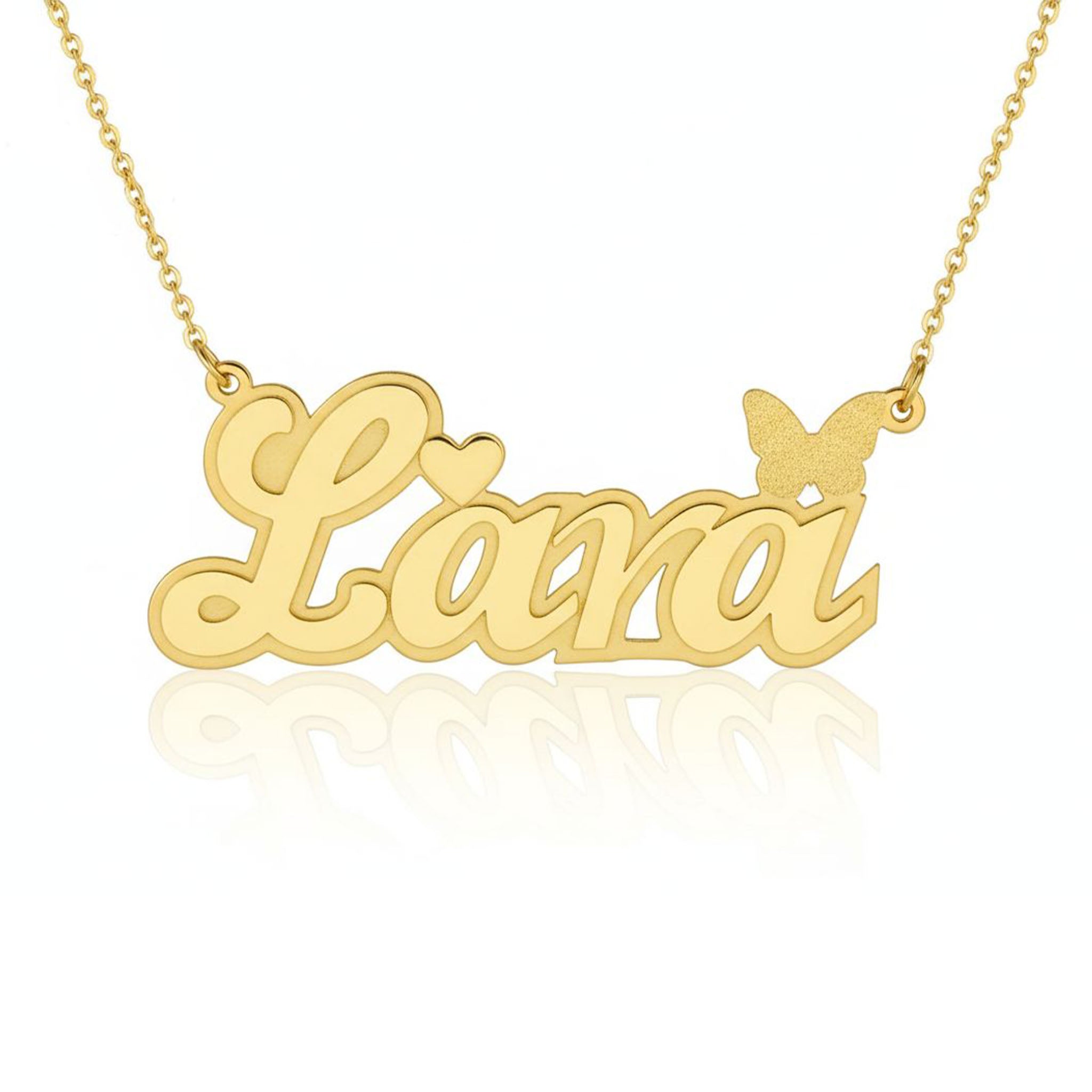 Single Name Necklace