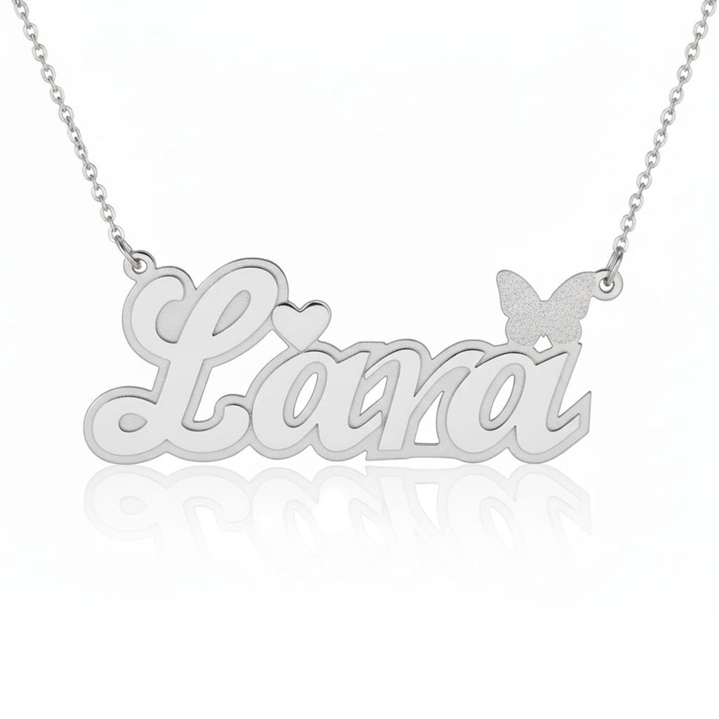 Single Name Necklace