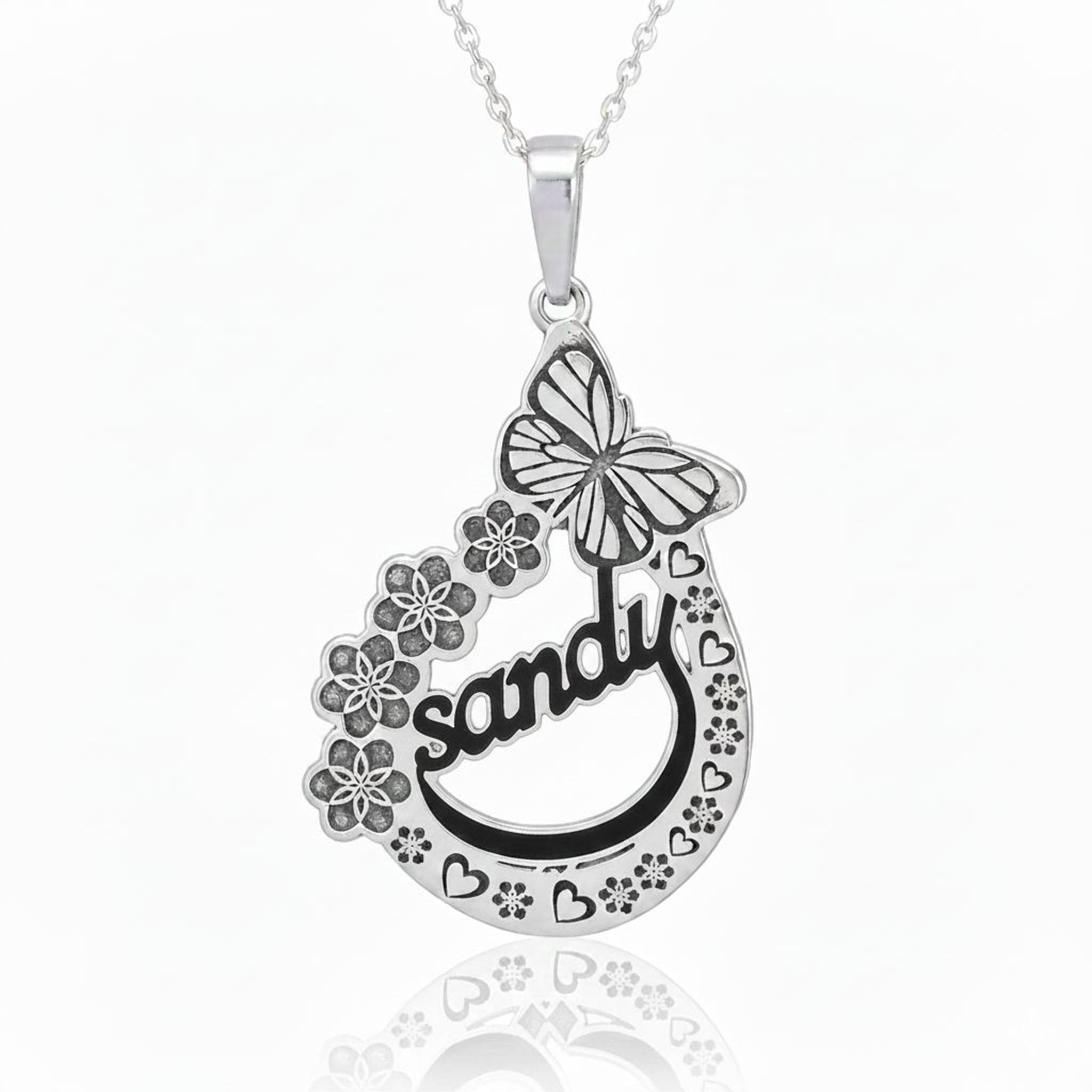 Colored Pendant with Necklace