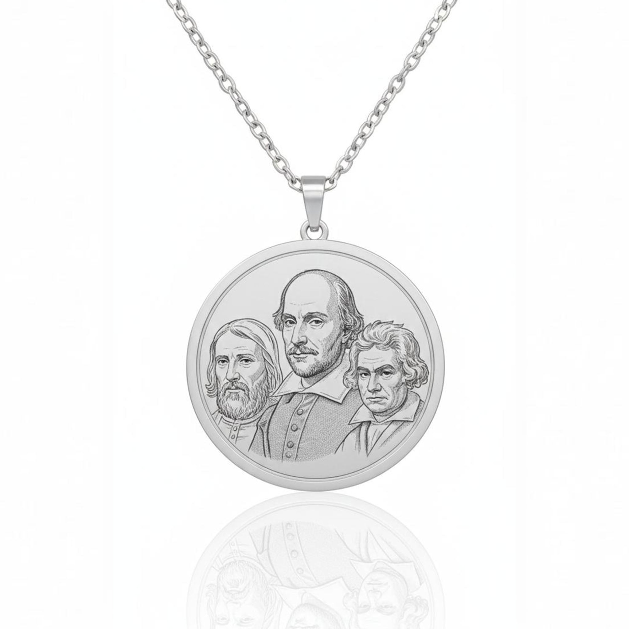 Photo Engraved Necklaces
