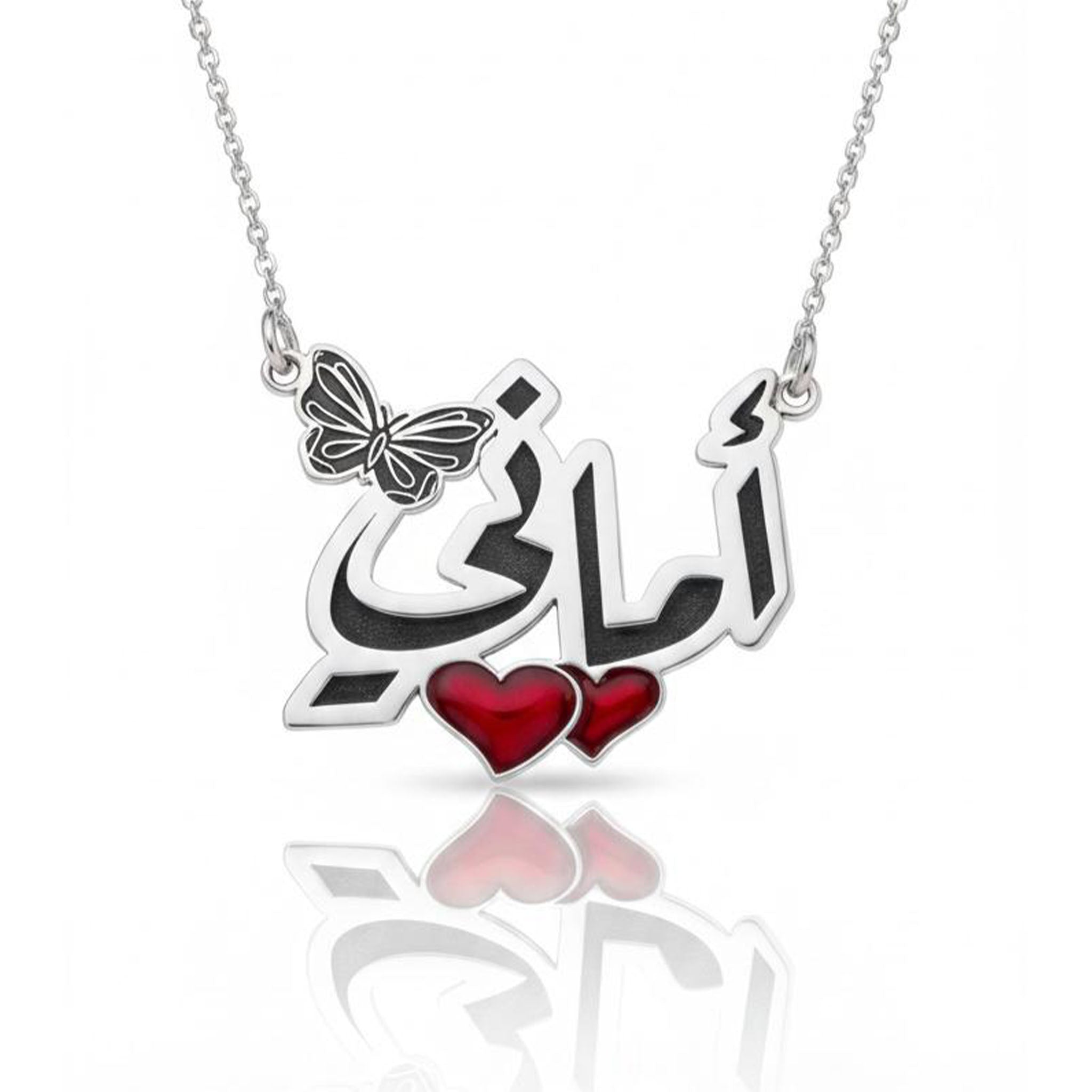 Colored Pendant with Necklace