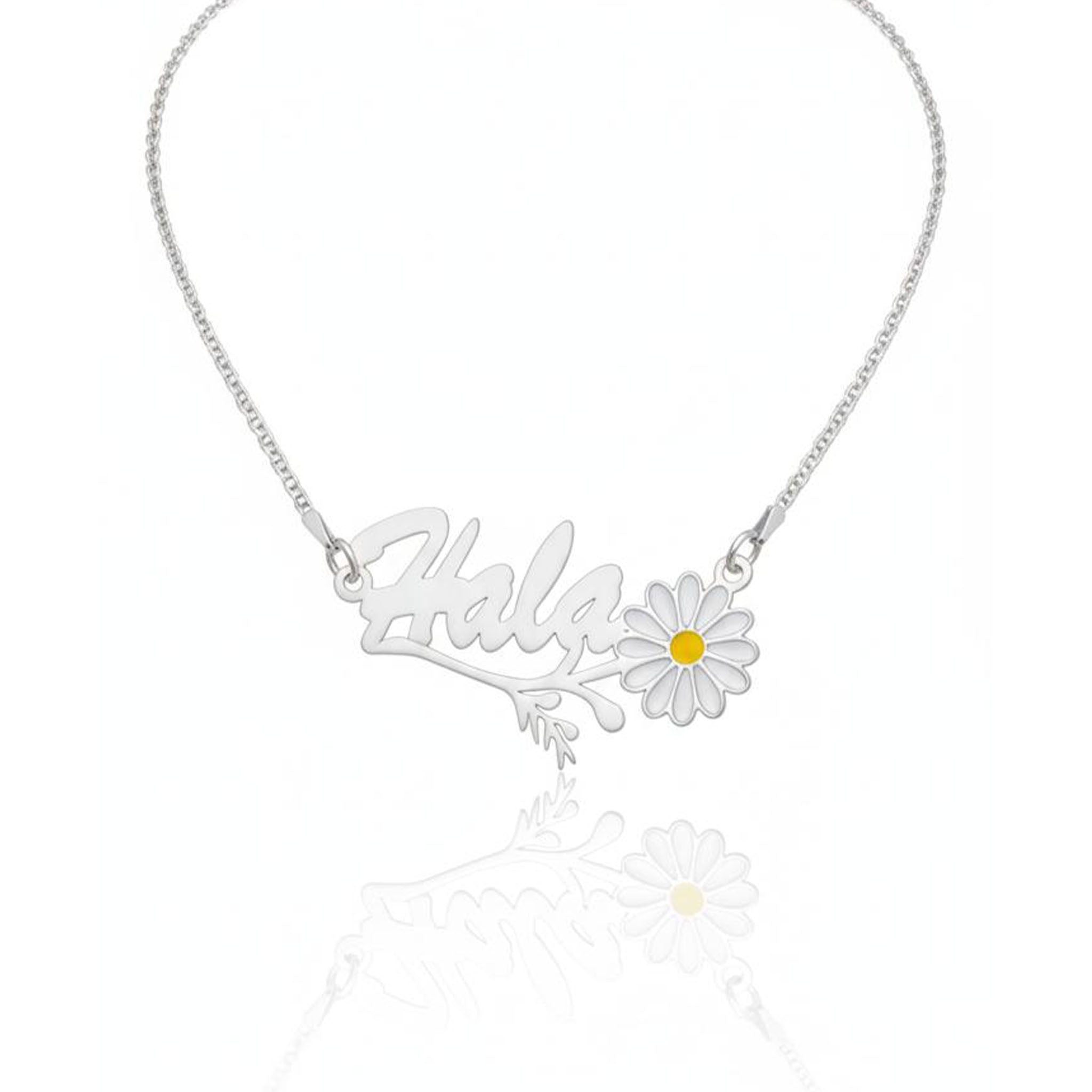 Colored Pendant with Necklace