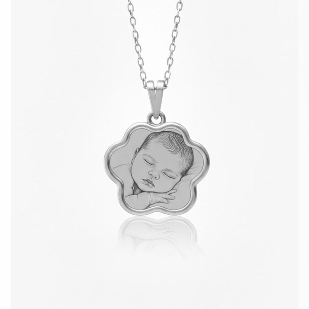 Photo Engraved Necklaces