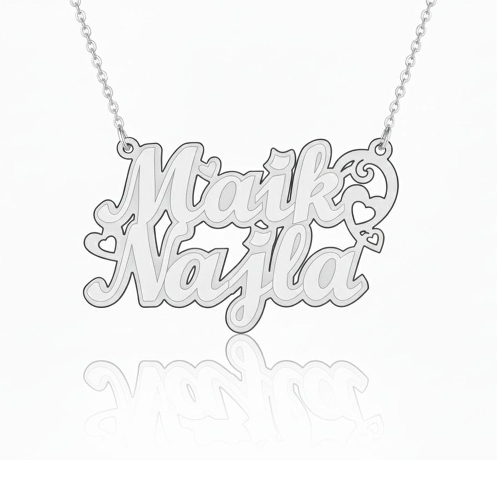 Double Name Necklace