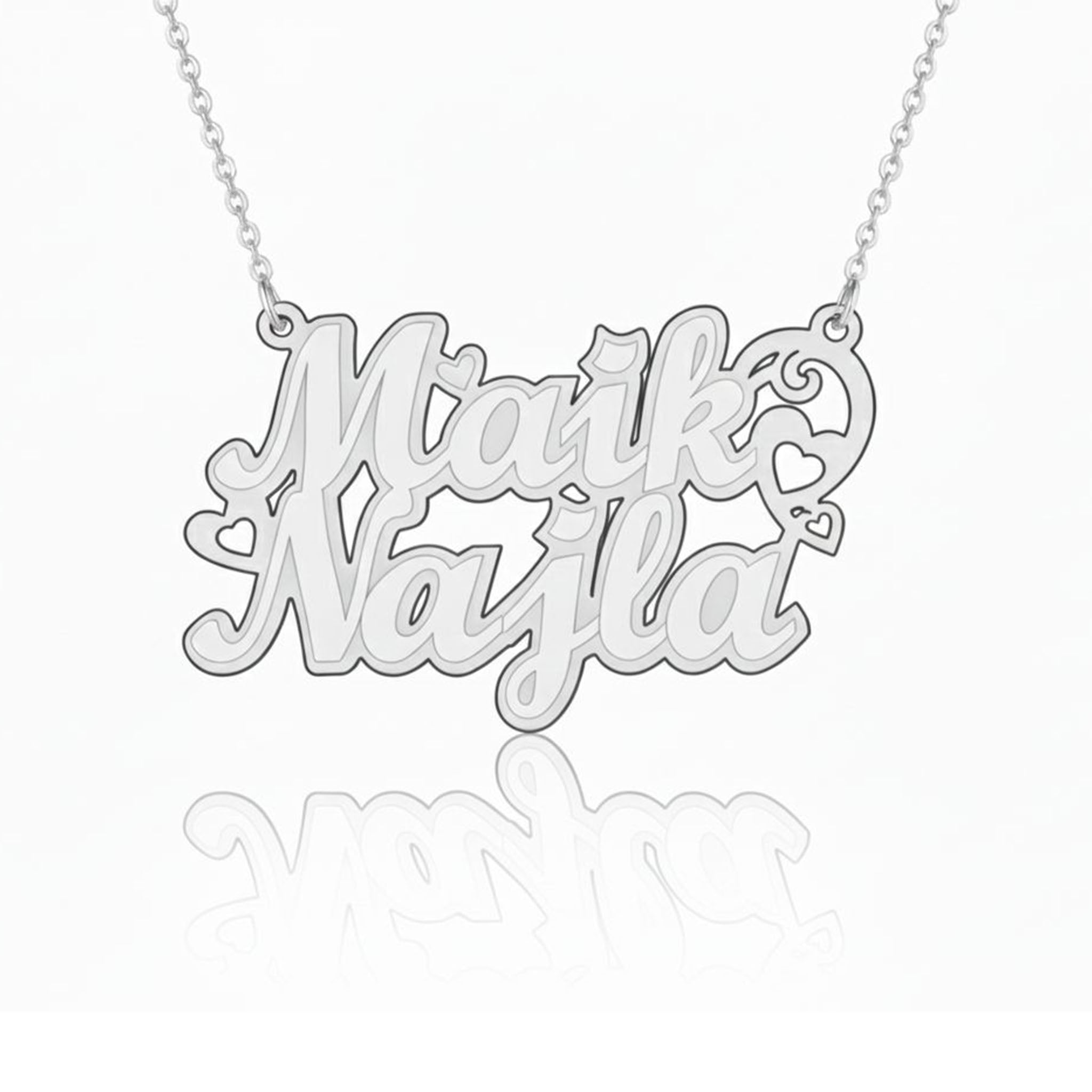Double Name Necklace