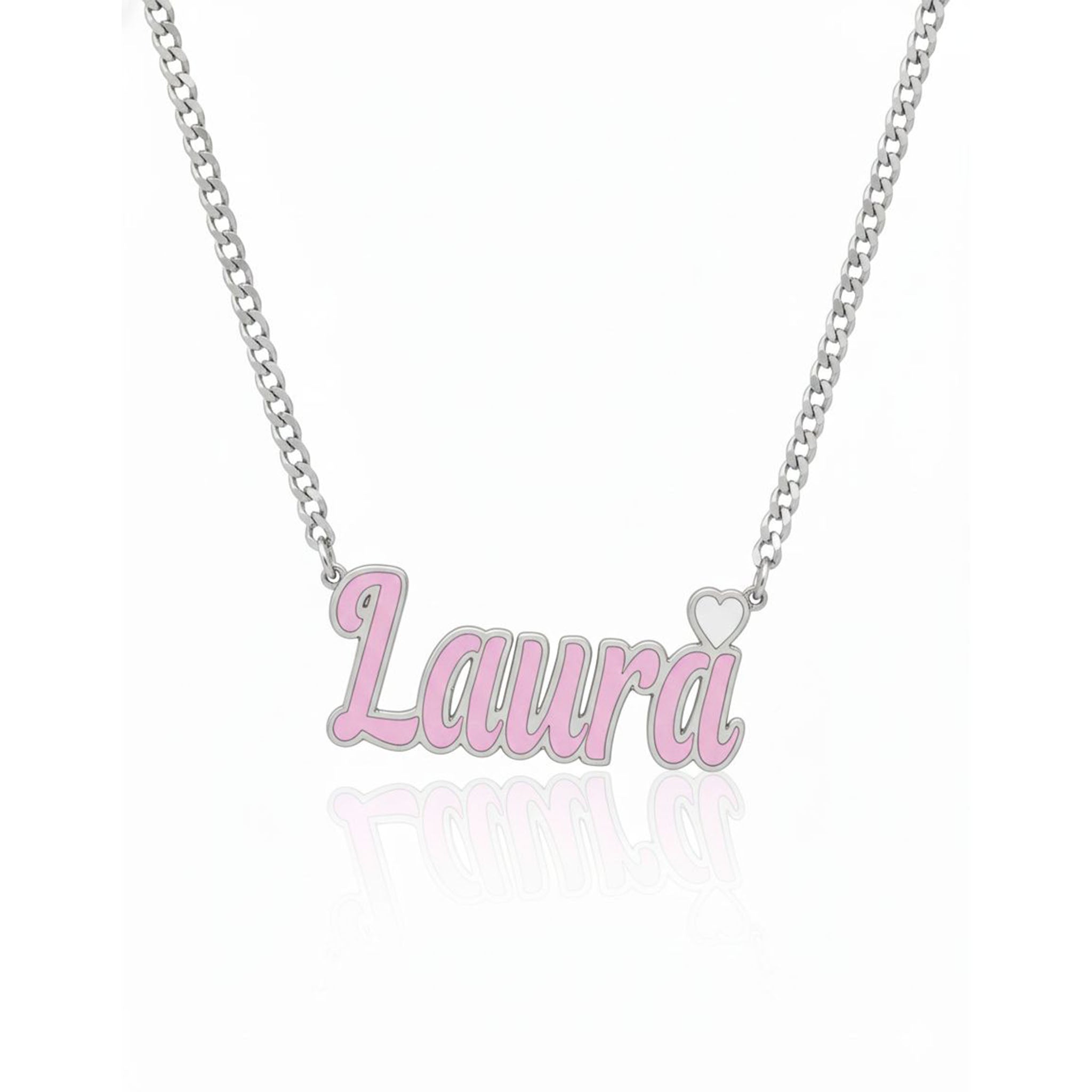 Colored Pendant with Necklace