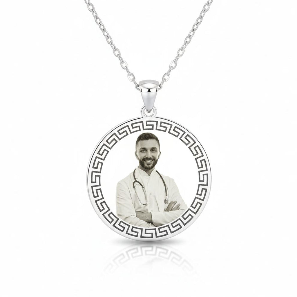 Photo Engraved Necklaces