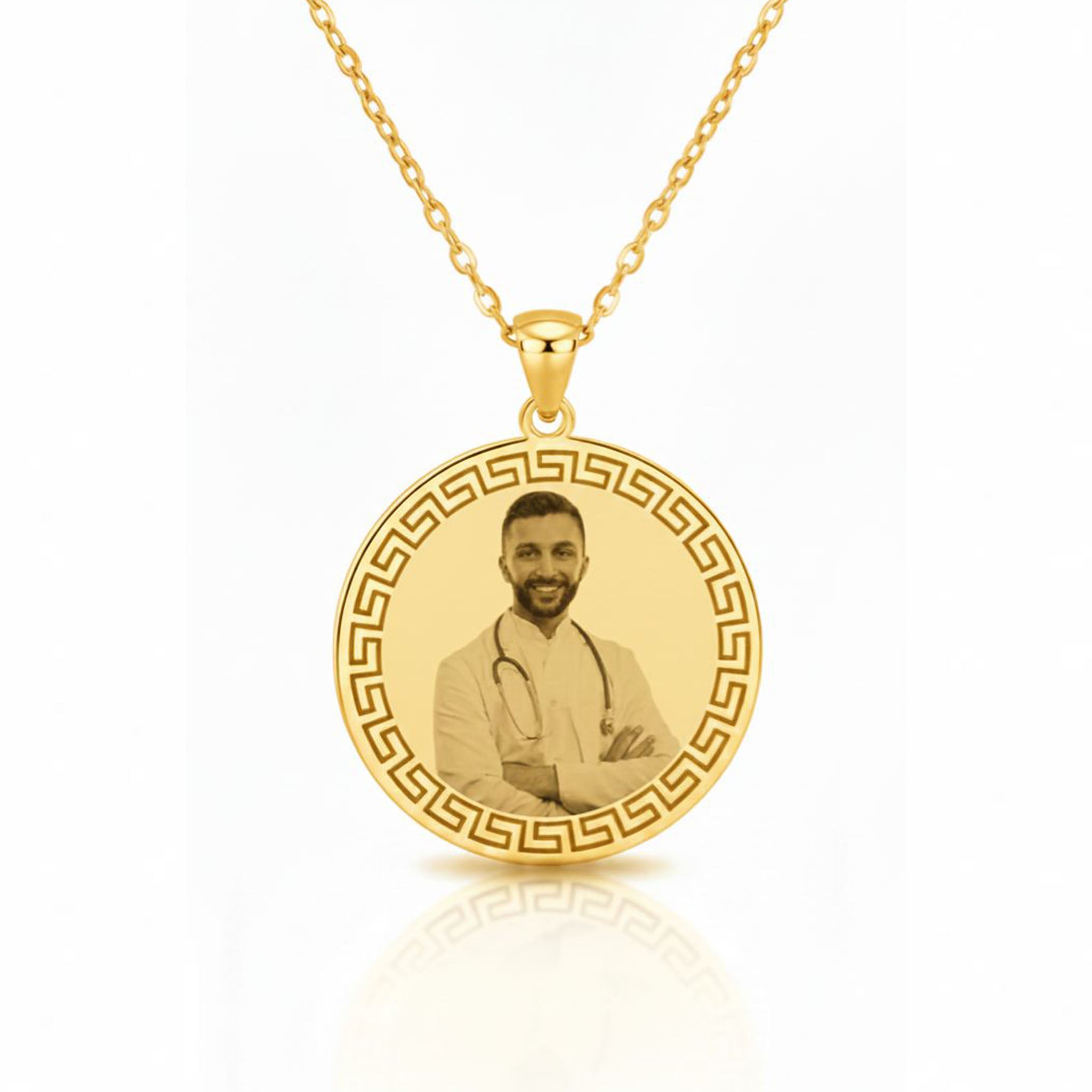 Photo Engraved Necklaces